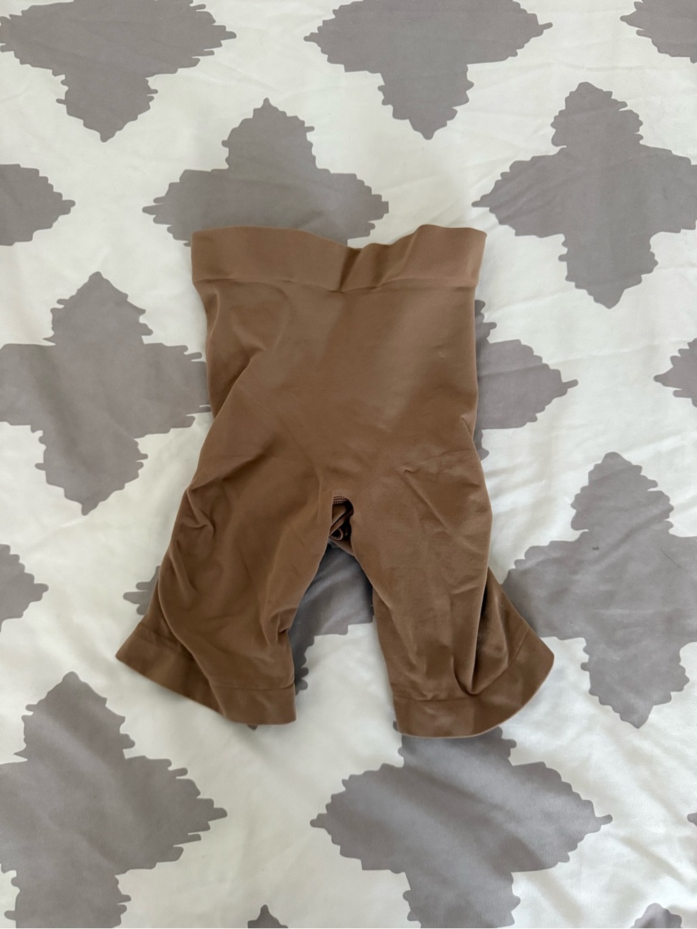 SKIMS Brown High-Waist Shaping Bike Shorts